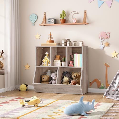 Kids Bookshelf Toy Storage Cubby T489