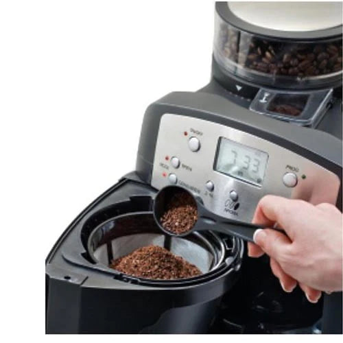 Black Coffee Maker with Conical Burr Grinder X2989