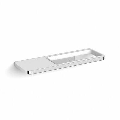 Polished Nickel Double Wall Shelf O70645