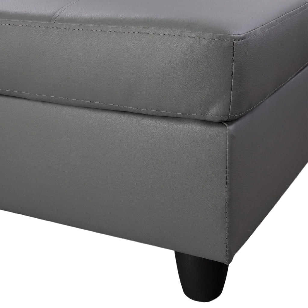 L-Shaped 3-Piece Sectional Sofa Couch H40224