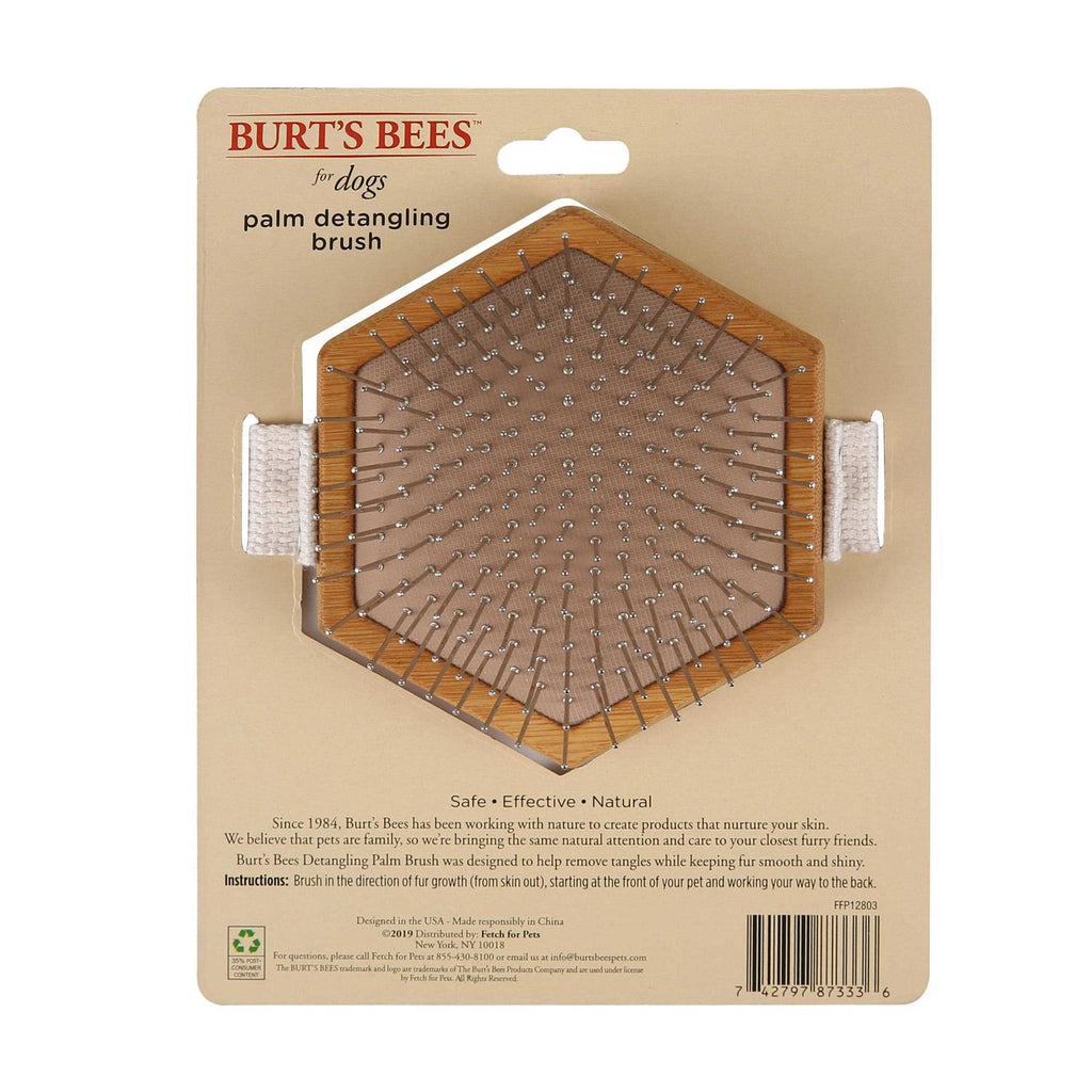 Palm Hemp Bristle Brush for Dogs B4427