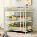 White Full Over Full Over Full Triple Bed V88220