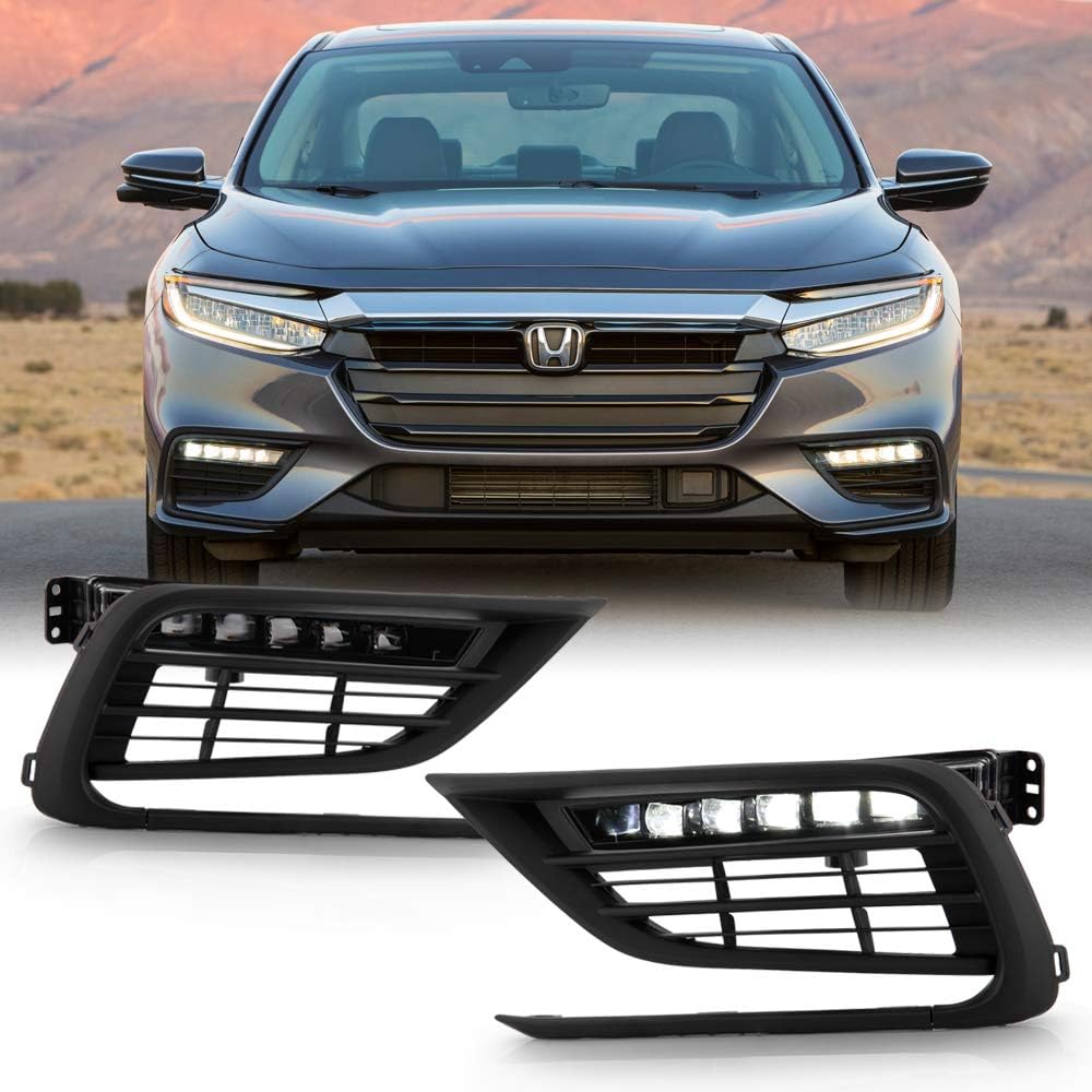 LED Fog Lights with Wire and Switch Assembly Pair S386