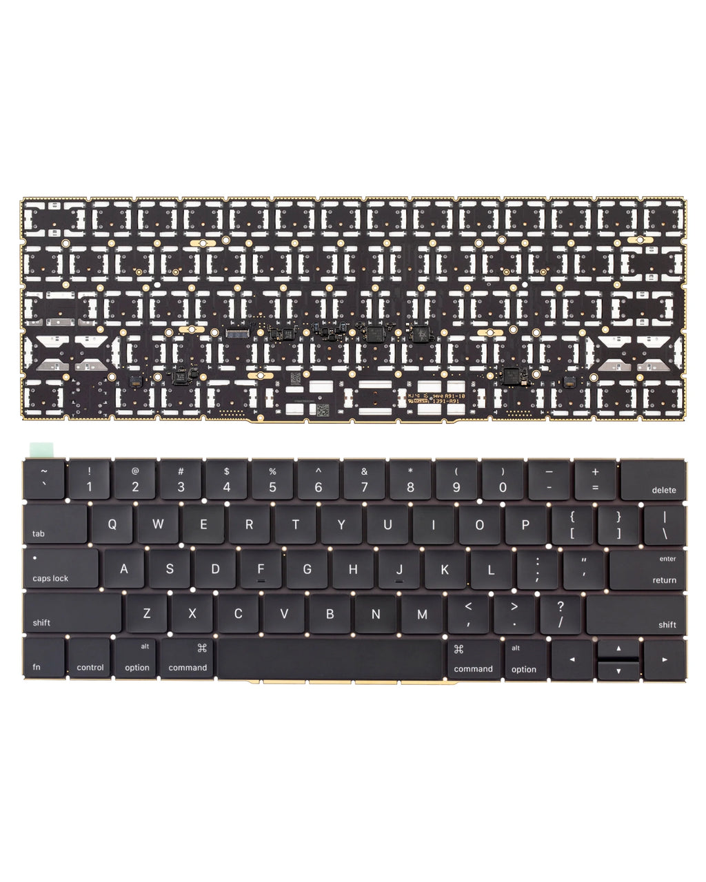 Replacement Keyboard with Backlight and Screws for MacBook Pro 13" / 15" with Touch Bar X58949