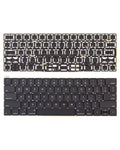 Replacement Keyboard with Backlight and Screws for MacBook Pro 13" / 15" with Touch Bar X58949
