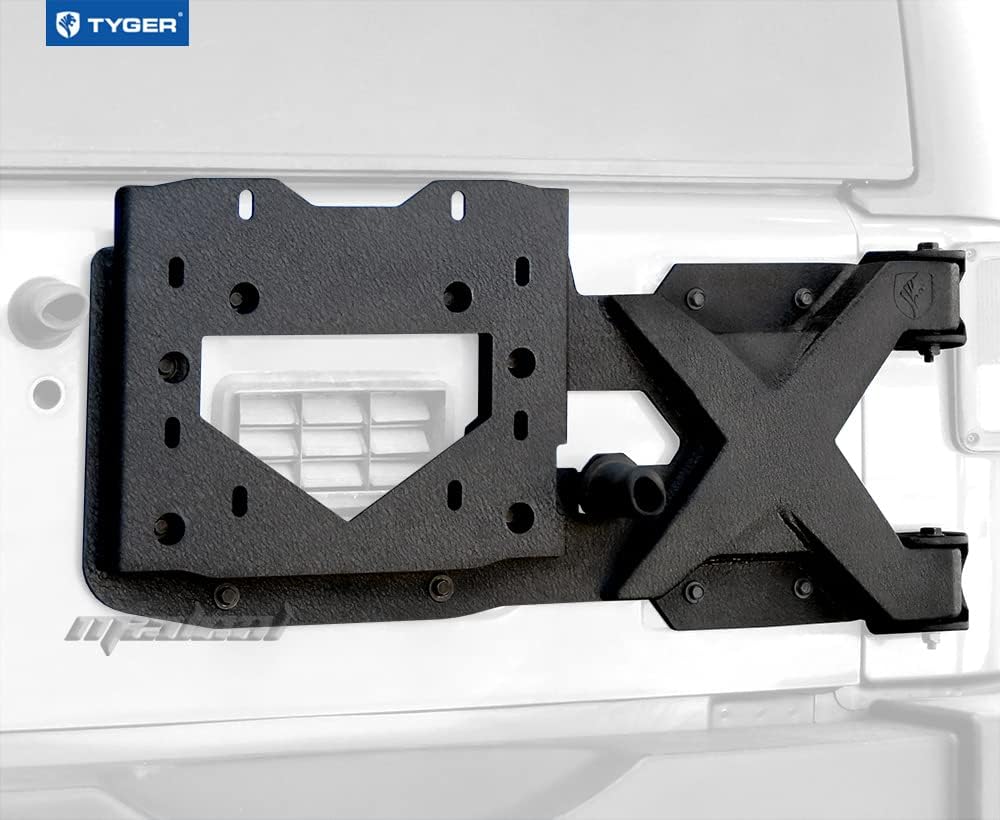 Textured Black Oversize Tire Carrier Kit Y363974