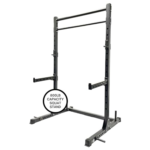 Adjustable Power Cage Weight Rack with 2 Pull Up Bars N871700