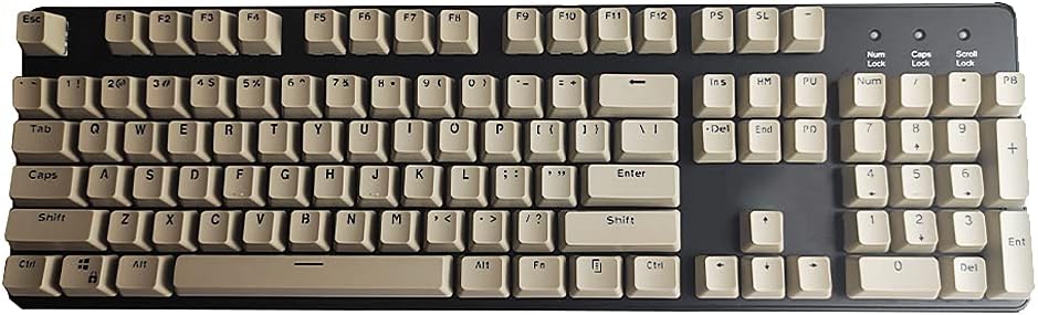 Full 104 PBT Keycaps Set OEM Profile with Keycap Puller (Purple) N10167