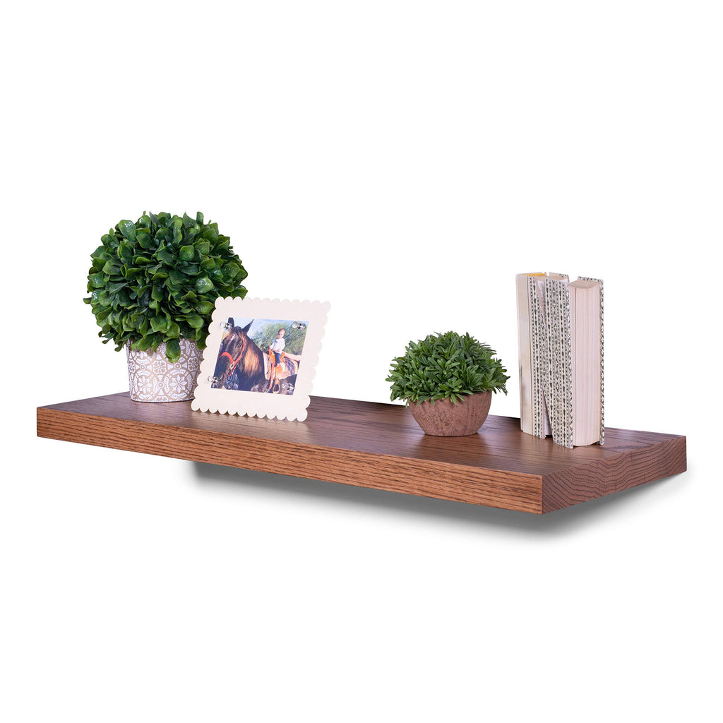 Solid Oak Wood Floating Shelf H4251