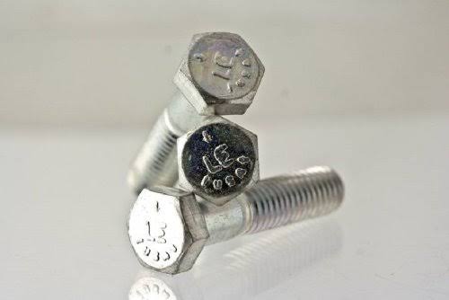 3/8-24 x 5 1/2 Grade 5 Hex Cap Screw Zinc Plated O789616