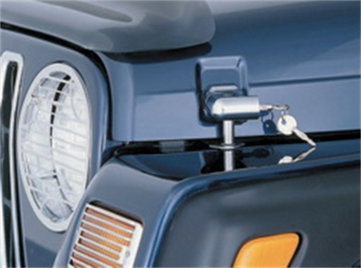 Chrome Locking Hood Catch Kit Q1895