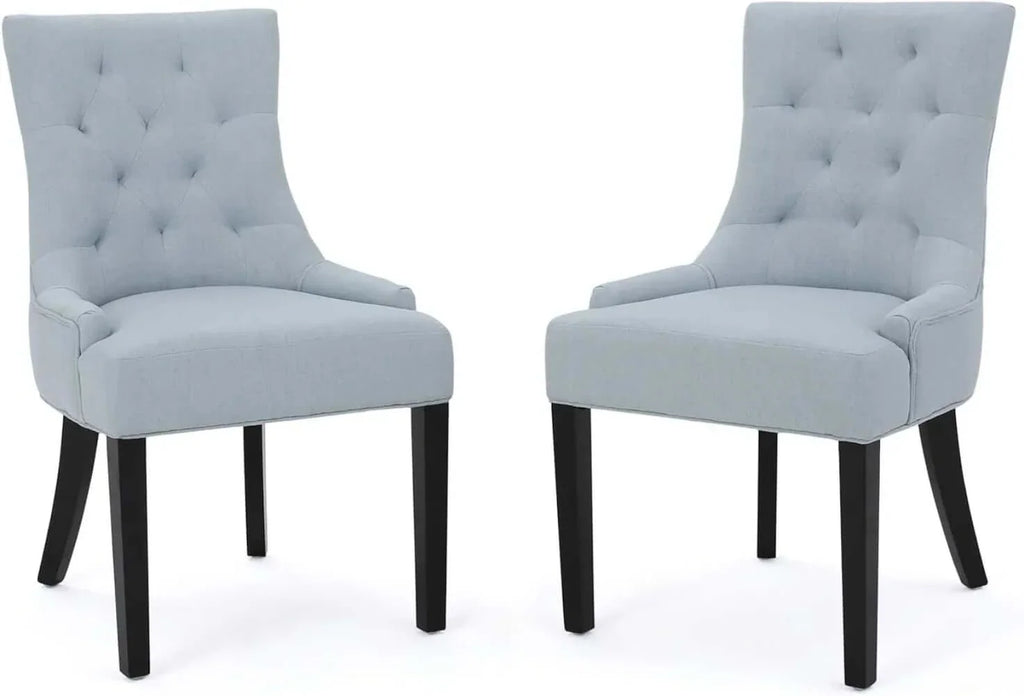 Light Blue Wood Dining Chairs R437