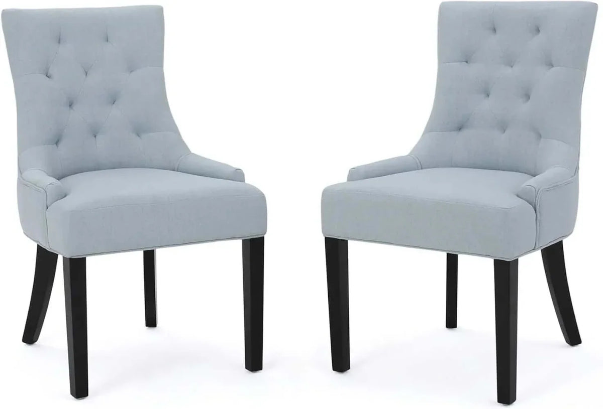 Light Blue Wood Dining Chairs R437