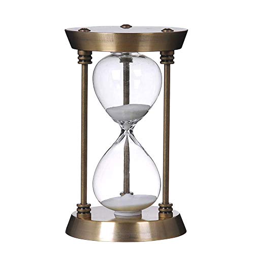 60 Minute Metal Hourglass Sand Timer (Bronze) U8941