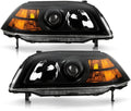 Black Headlights Headlamps A2009