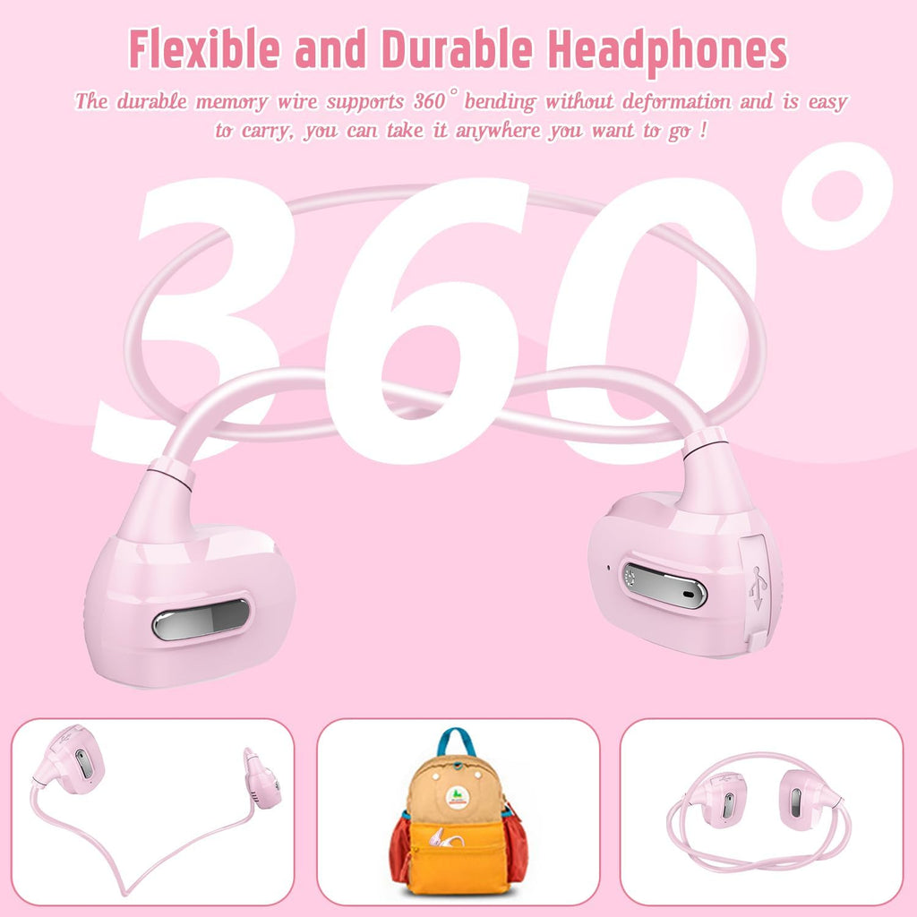 Kids Headphones, Open Ear Headphones, Bluetooth 5.3 Y75623