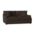 Dark Brown Loveseat T78088