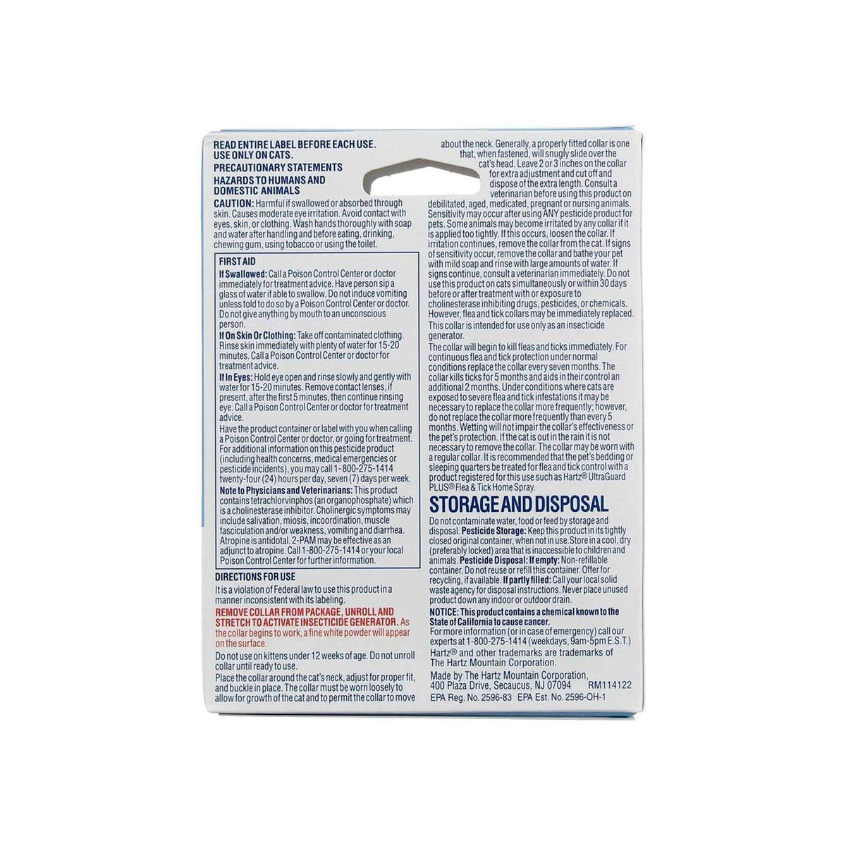Flea & Tick Collar for Cats & Kittens A14763