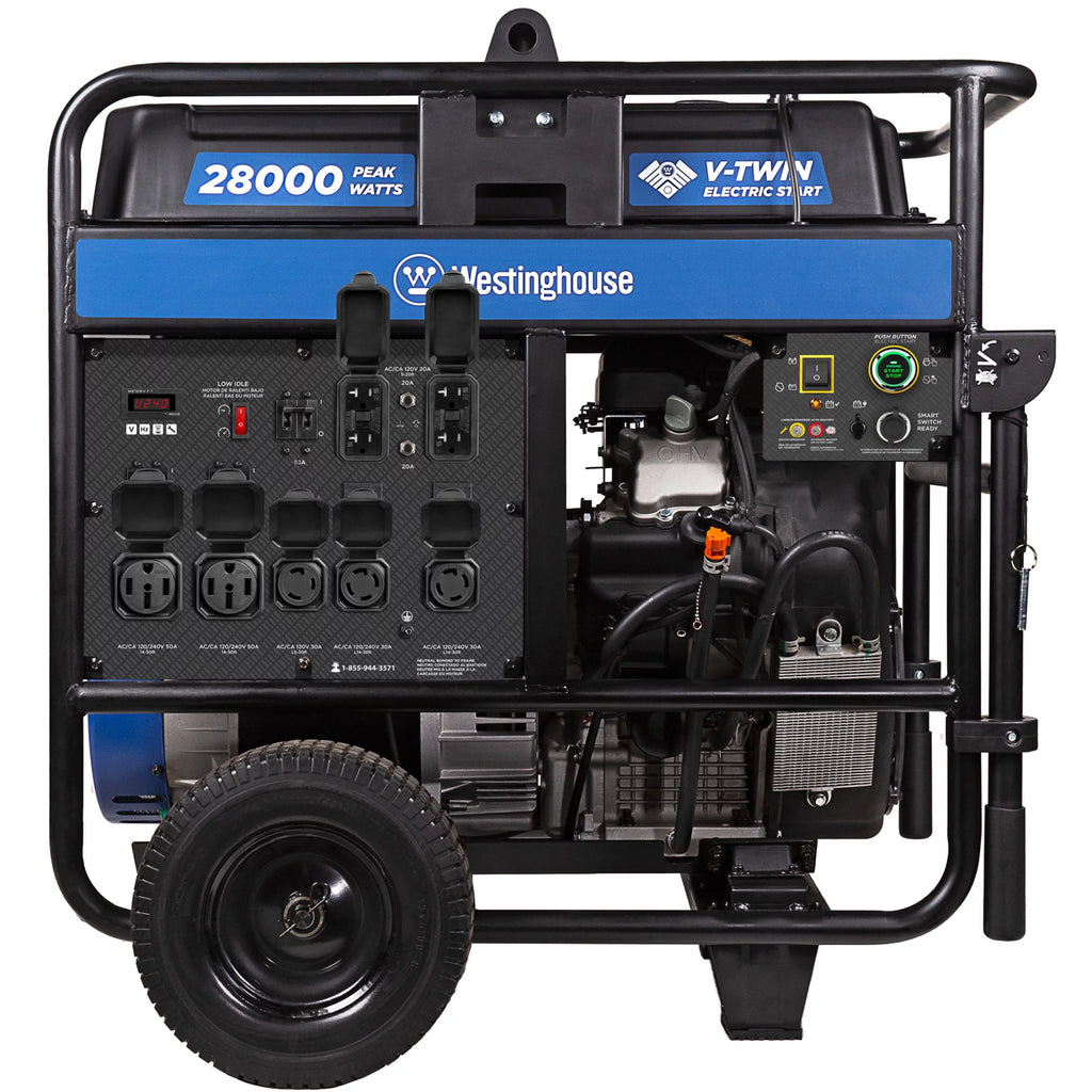 28000 Peak Watt Portable Generator with CO Sensor B5364