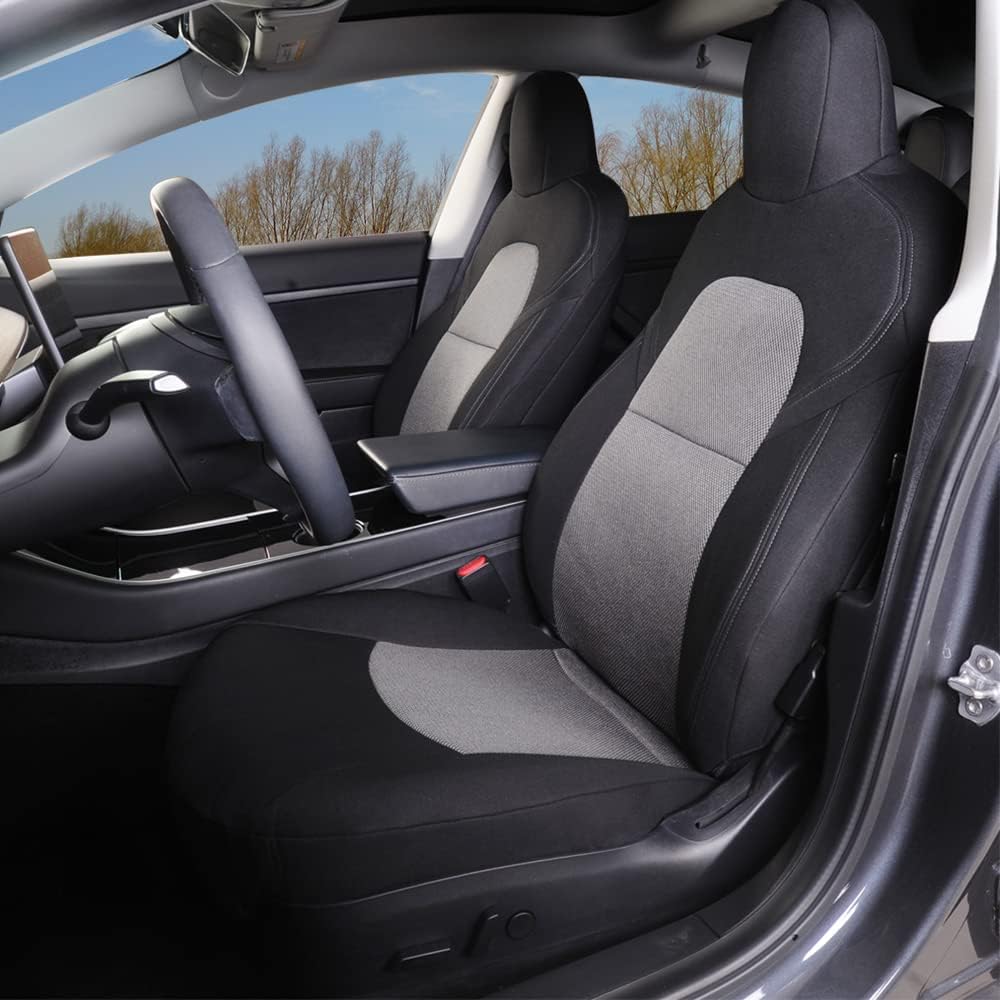 Car Seat Covers 2PCS Red and Black O763495
