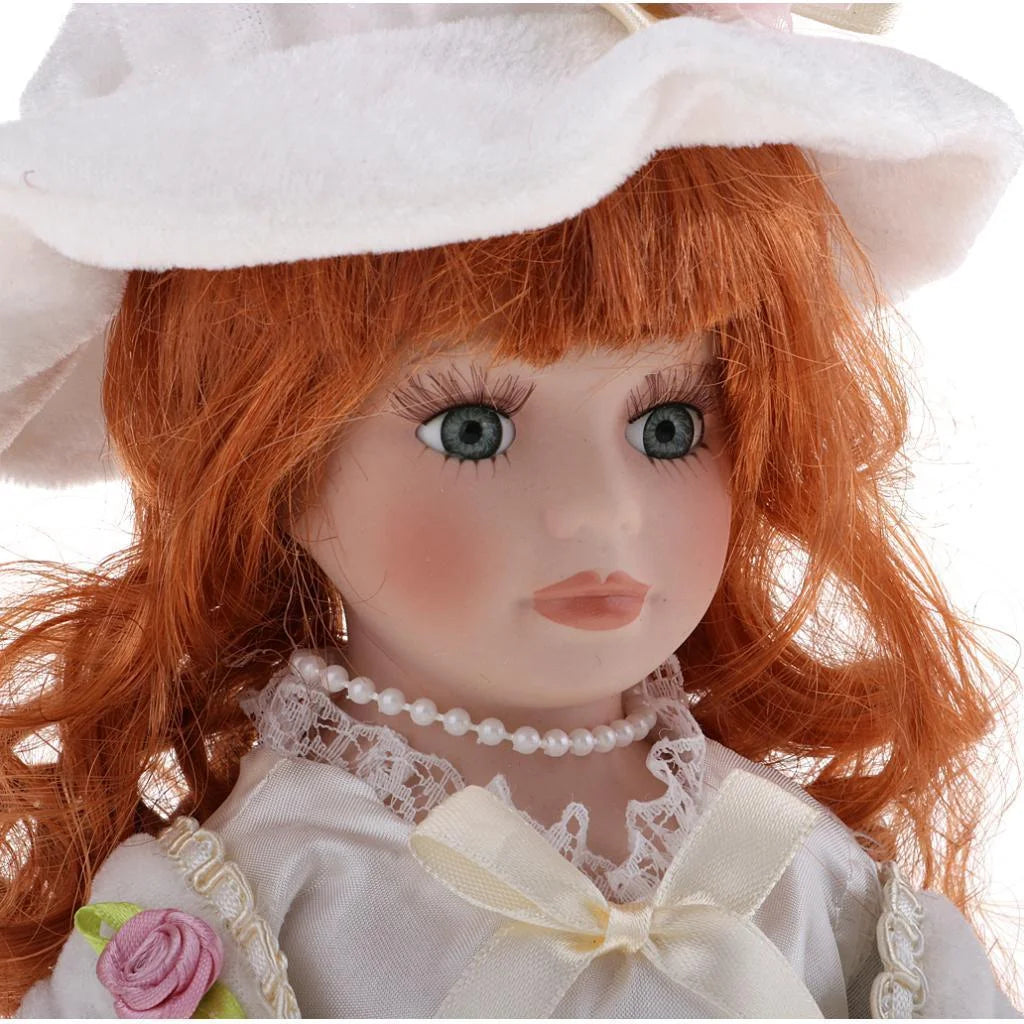 12inch Porcelain Doll with Stand L339163