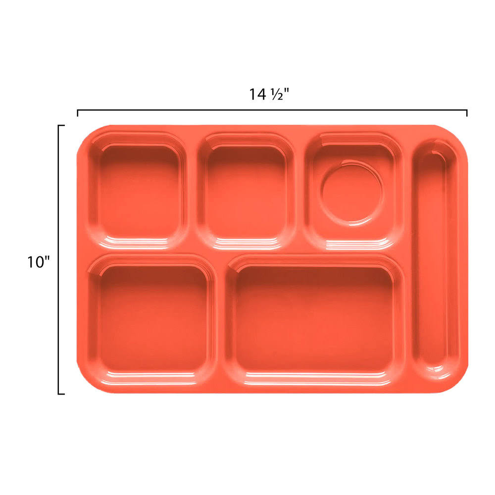 Rio Orange Cafeteria Tray S4560