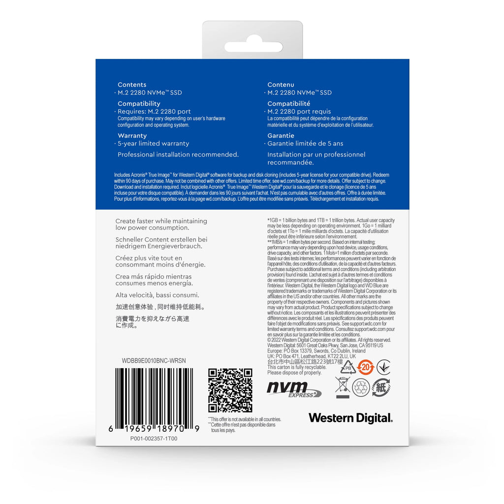 500GB NVMe SSD T4742