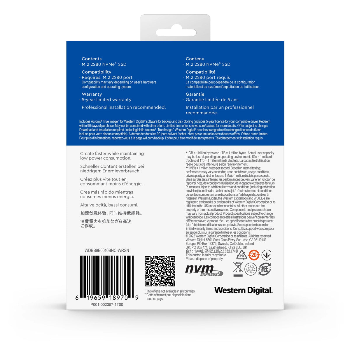 500GB NVMe SSD T4742