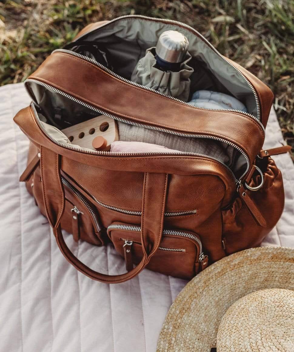 Faux Leather Nappy Bag W217