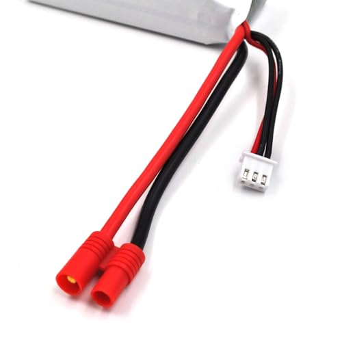 7.4V 2500mAh LiPo Battery with Banana Connector and B3 Charger U40806