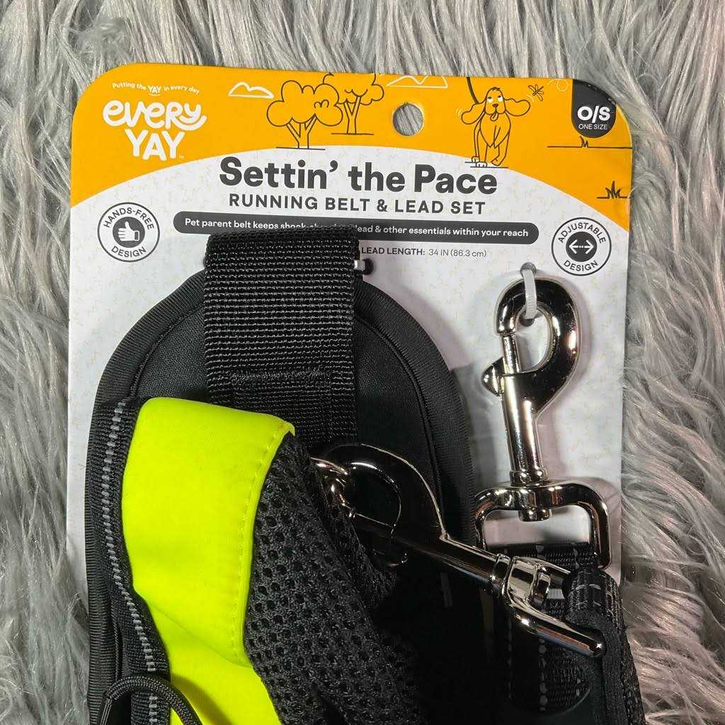 Running Belt & Leash Set for Dogs E8356