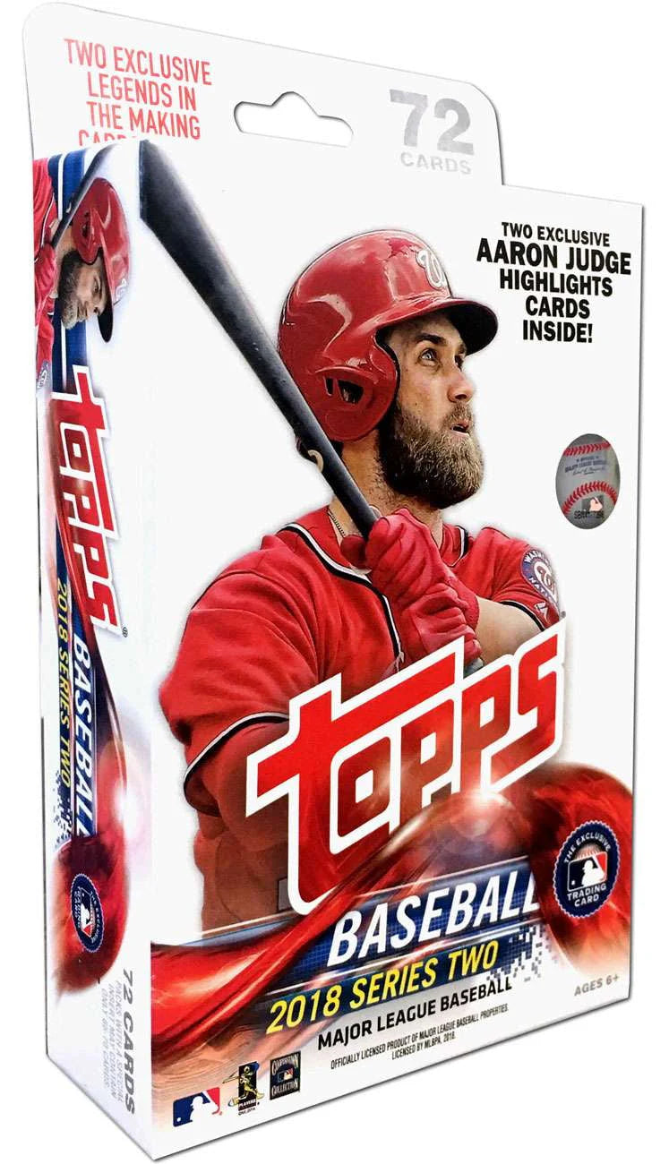 Baseball Trading Card Hanger Box 72 Cards X751787