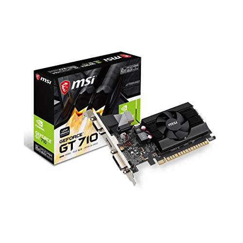 GeForce GT 710 2GB GDRR3 64-bit Single Fan Low Profile Graphics Card P3175