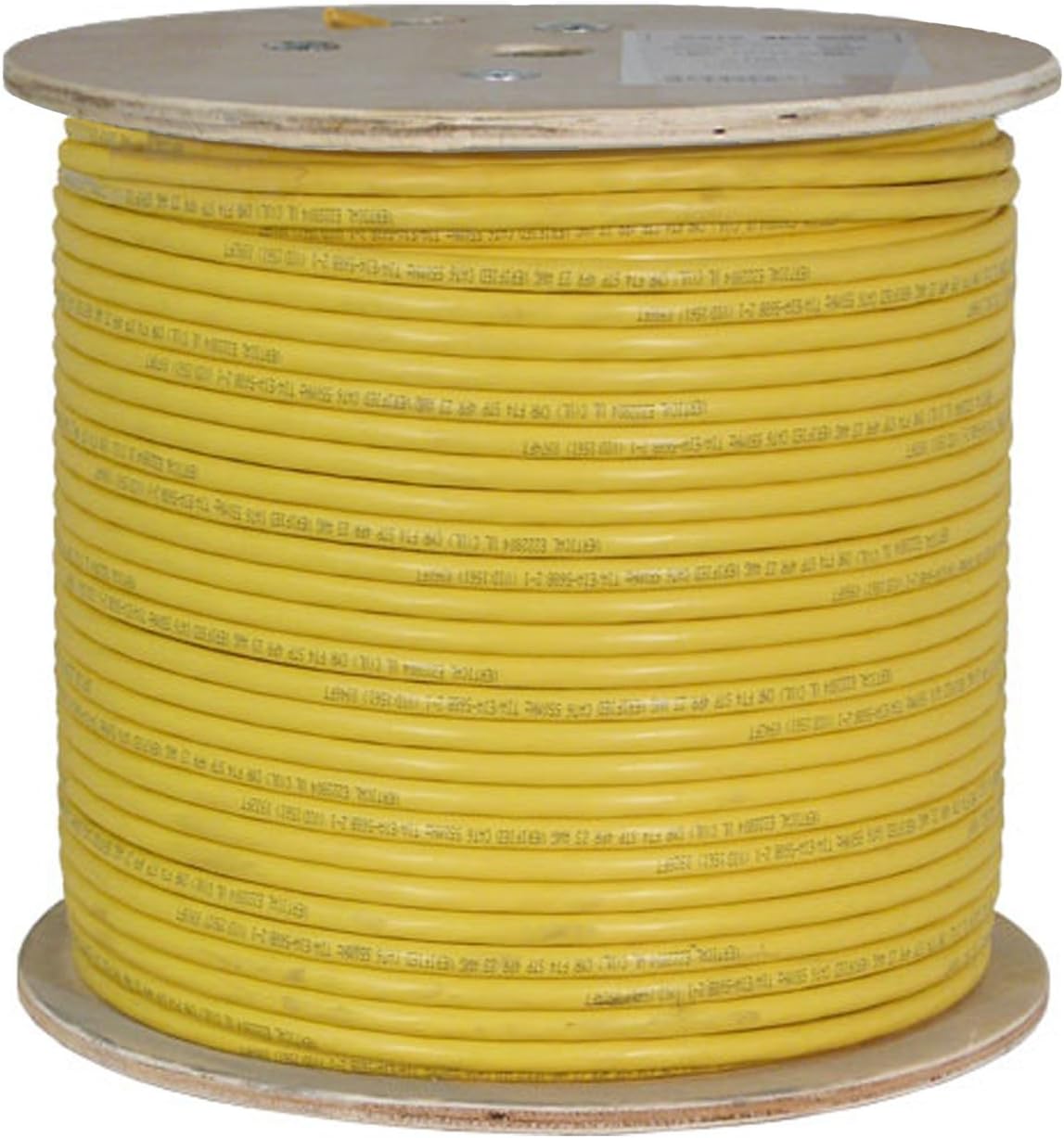 Cat6A UTP 23AWG Solid Bare Copper 1000ft Ethernet Cable, Blue Q3859