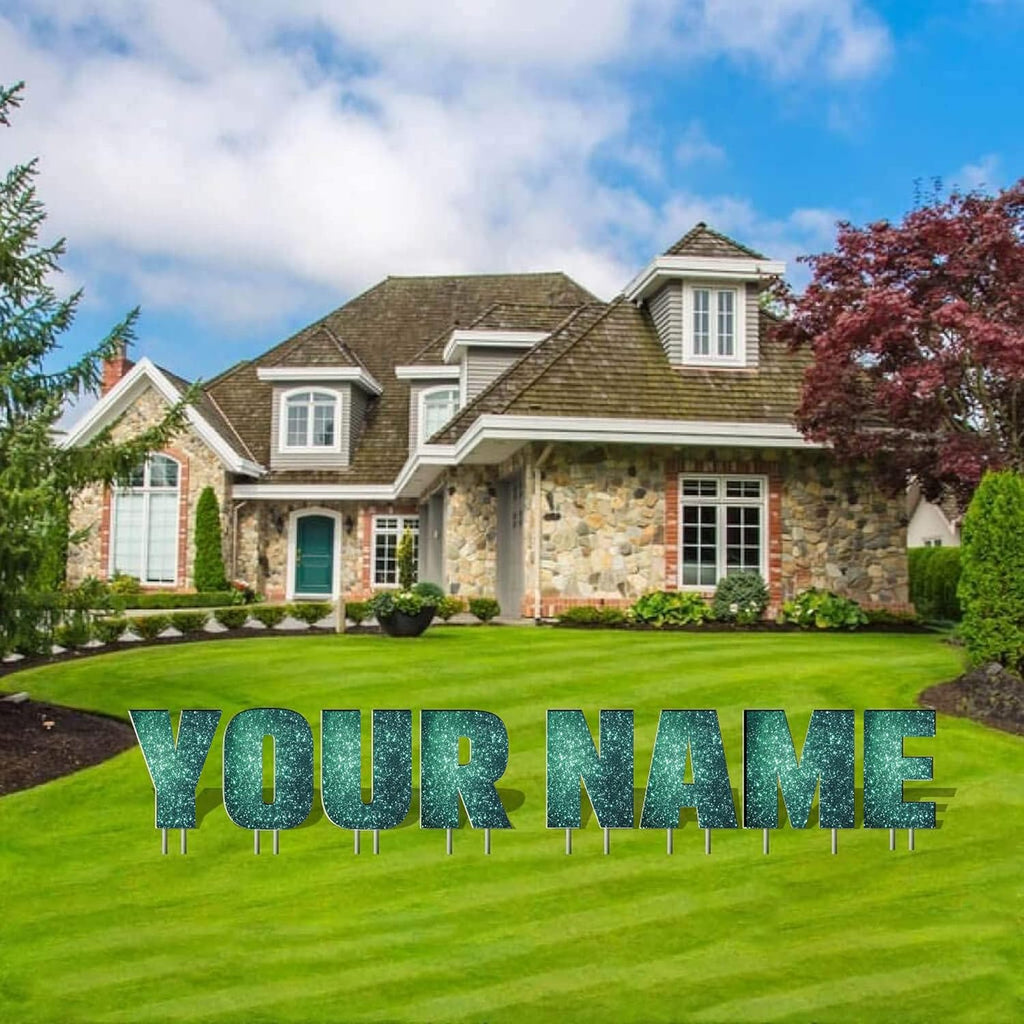 Custom Yard Letters with Stakes, Pack of 2 H38415