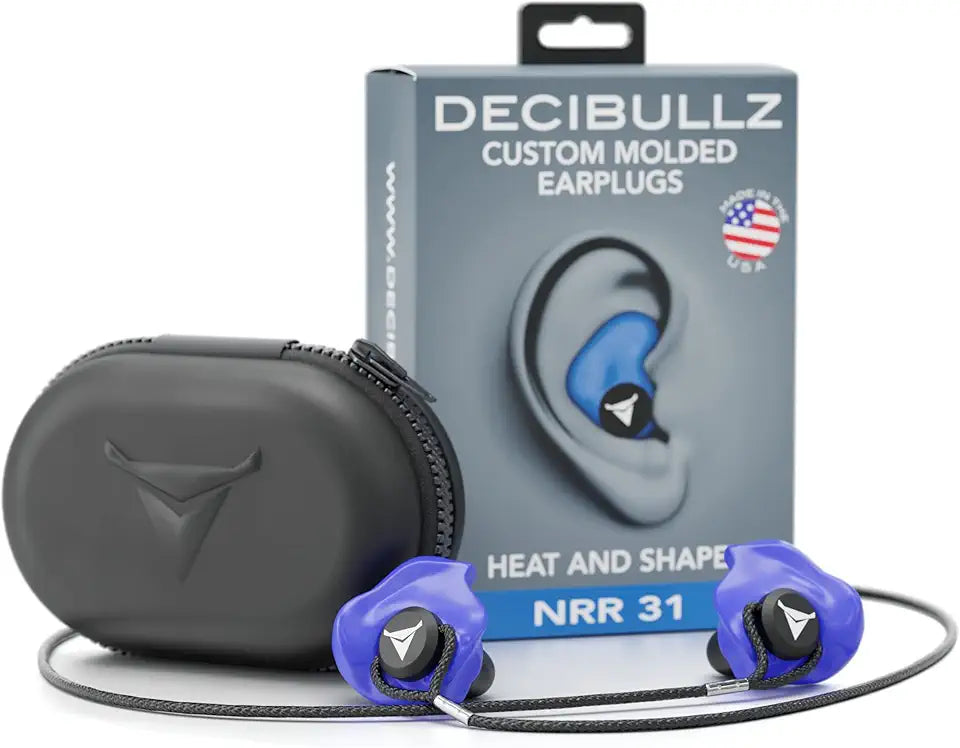 Custom Molded Earplugs Pro Pack Blue S828791