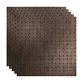 Smoked Pewter Vinyl Lay in Ceiling Tile 5 Pack O97796