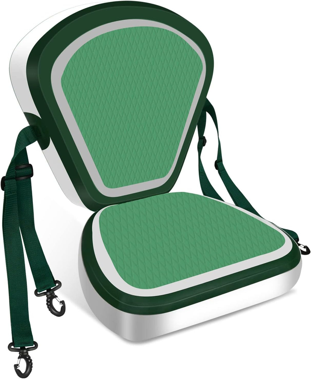 Kayak Seat, Inflatable Detachable SUP Seat with Adjustable Straps, Pack of 2 W34735