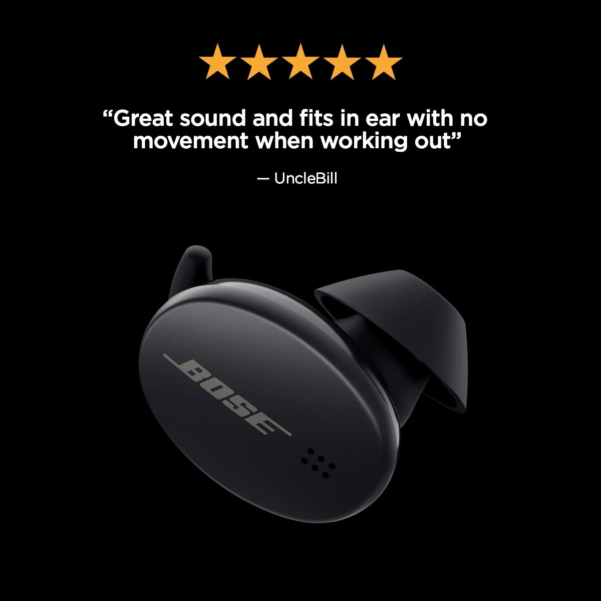 Black True Wireless Bluetooth Earbuds B289