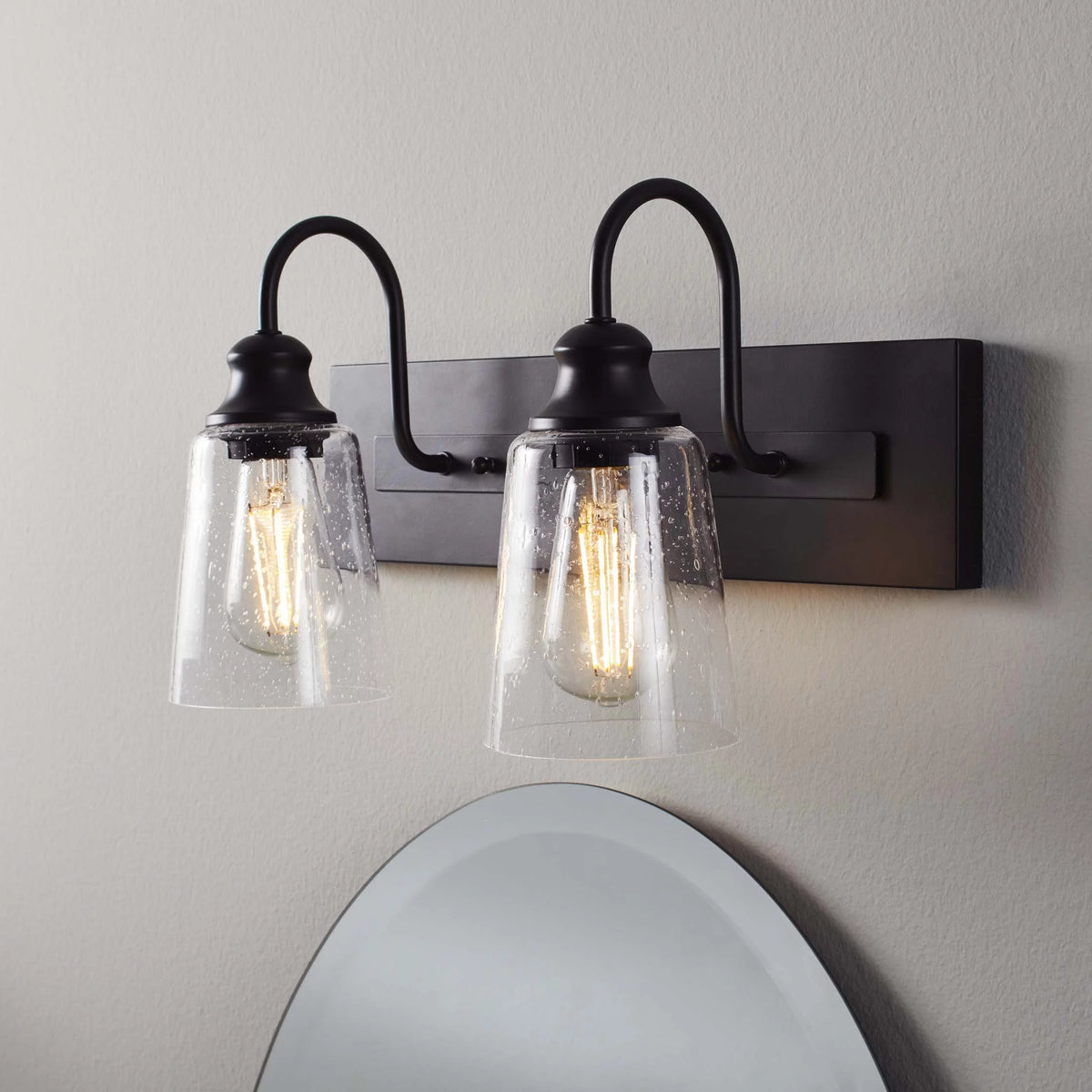 16" Bronze 2-Light Vanity Light B567