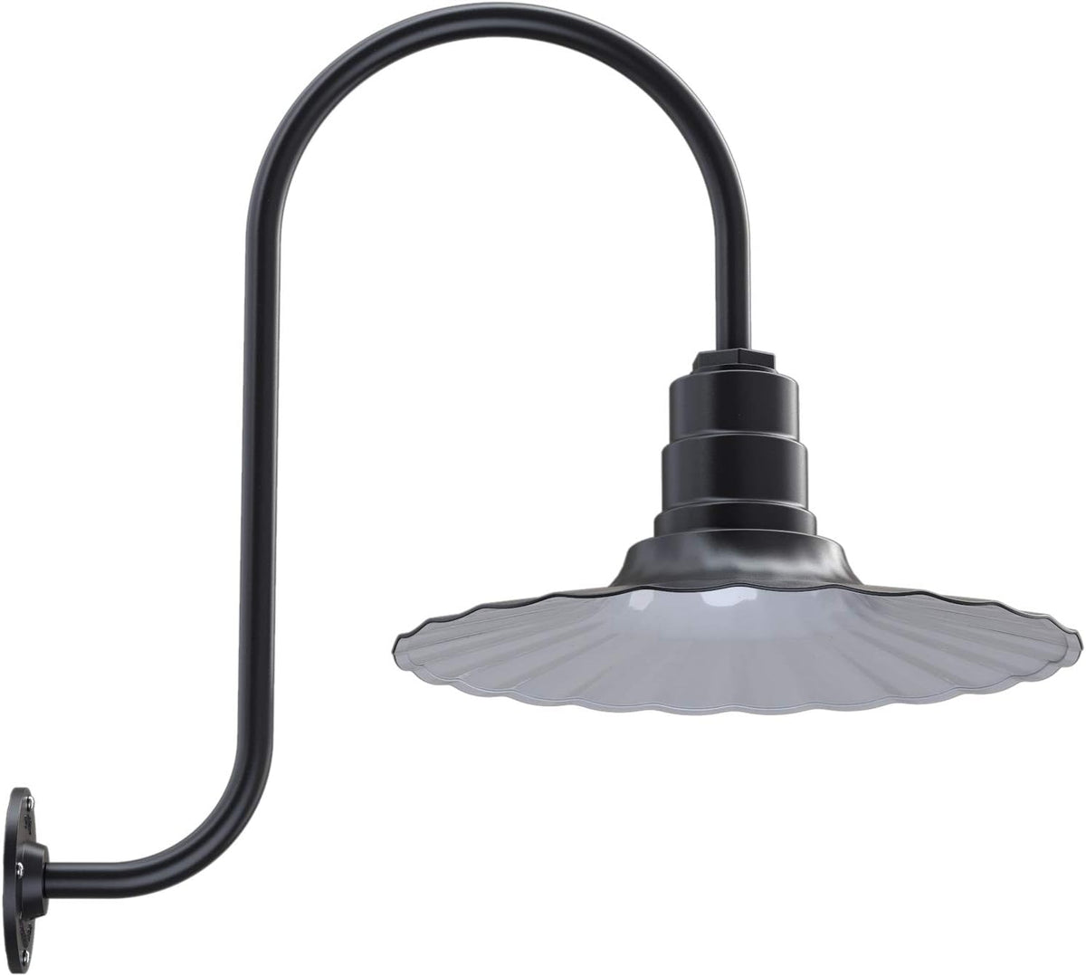 16 inch Galvanized Outdoor Barn Light W9095