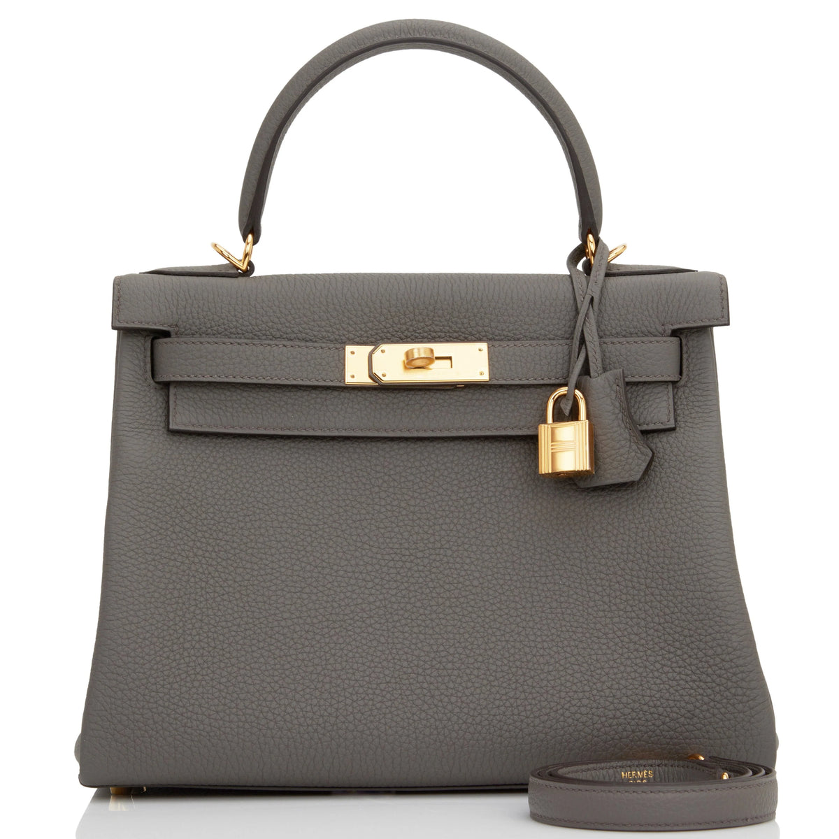 Etain Togo Leather Handbag E84773
