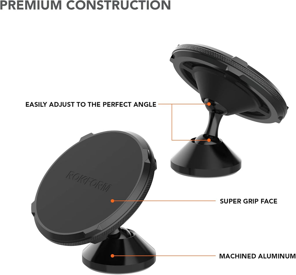 Adjustable Dual Magnet Car Mount with 3M VHB Tape J897