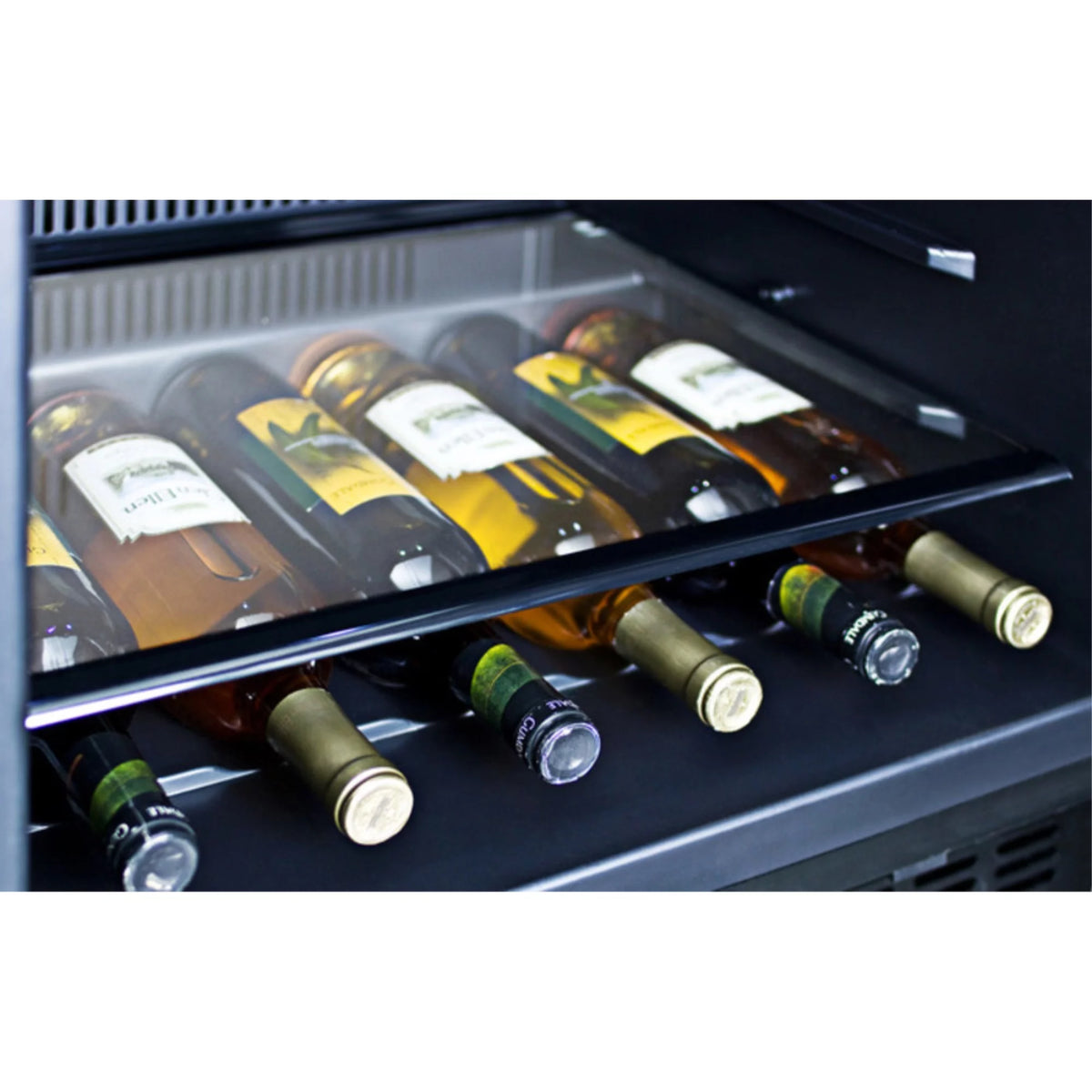 Outdoor Built-In Refrigerator with Lock and Stainless Steel Exterior H96863