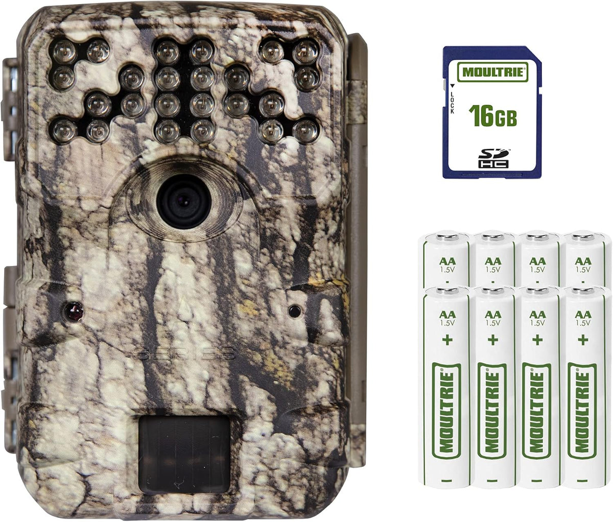 Trail Camera Bundle with Batteries and 16 MB SD Card, Pack of 2 I293264