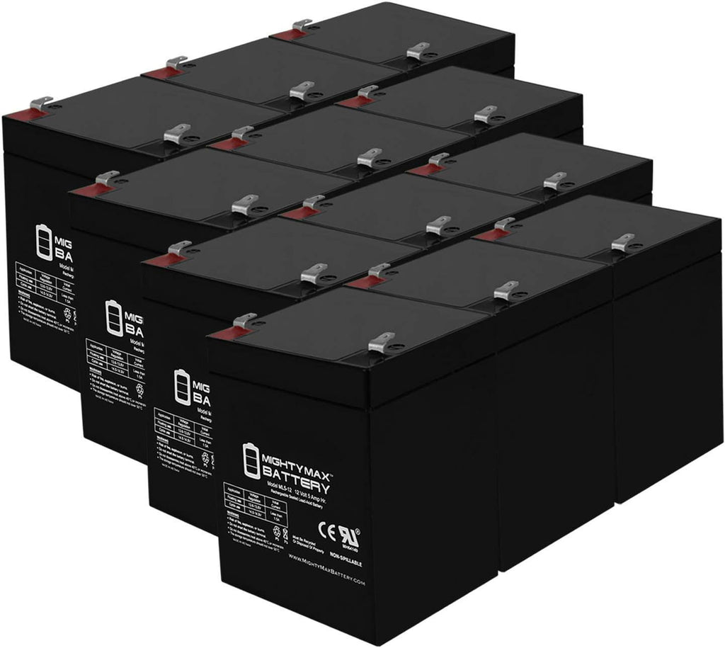 12 Volt 5 AH SLA Battery Pack of 12 V240265