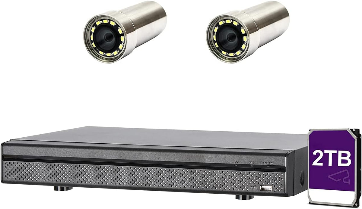 Modular Underwater Camera Kit with 2 Sensor Units FOV 160° F4377