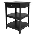 Black Finish Printer Stand E253274