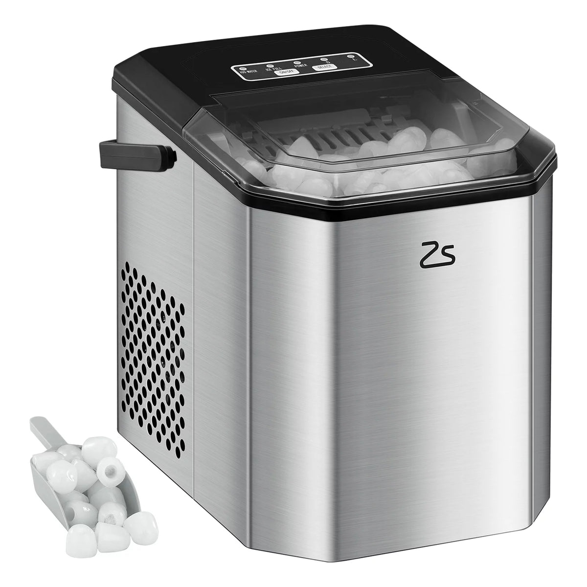Countertop Nugget Ice Maker with Self-cleaning D591
