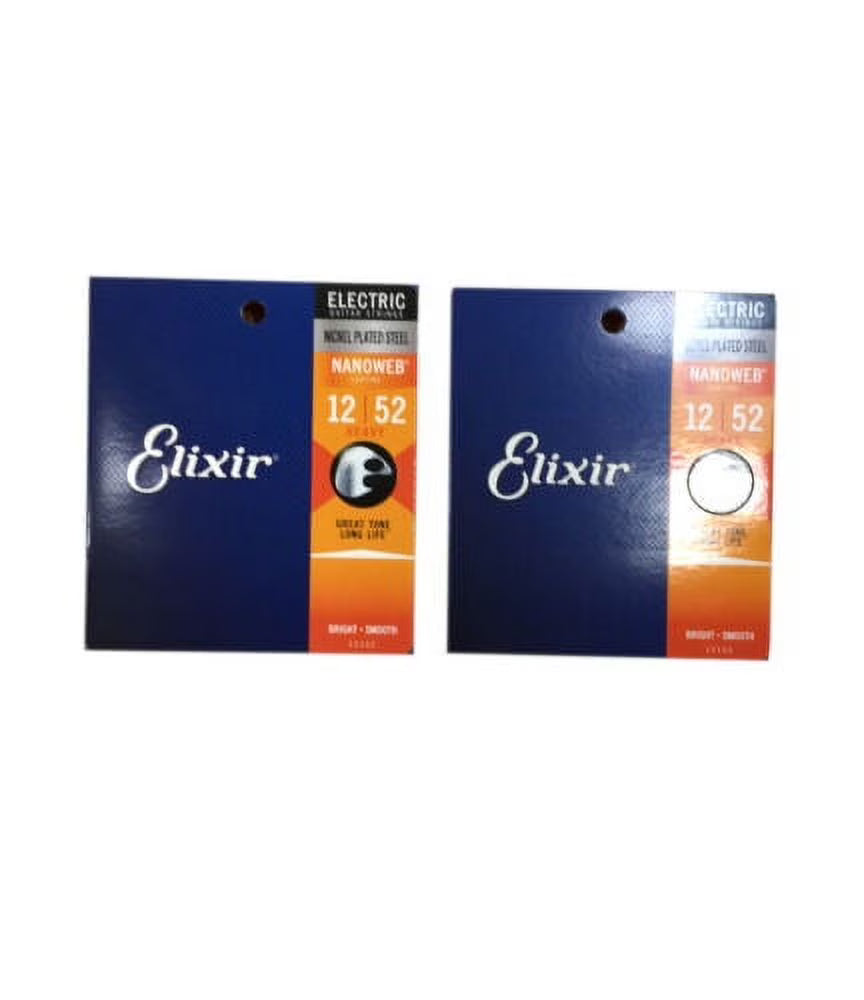2-Pack Electric Guitar Strings Heavy 12-52 P27103